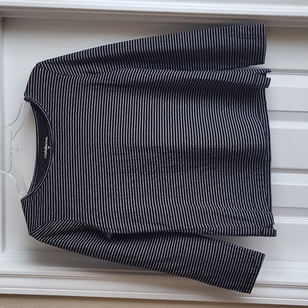 Croft & Barrow Women's Long Sleeve Top Size M